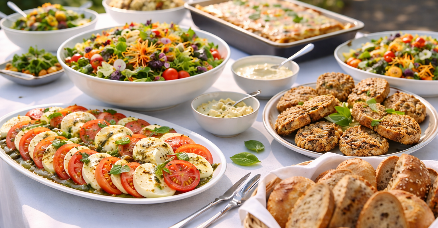 Vegetarisches Buffet